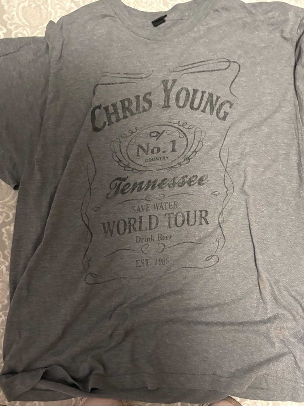 Tennessee Grey Graphic Tee